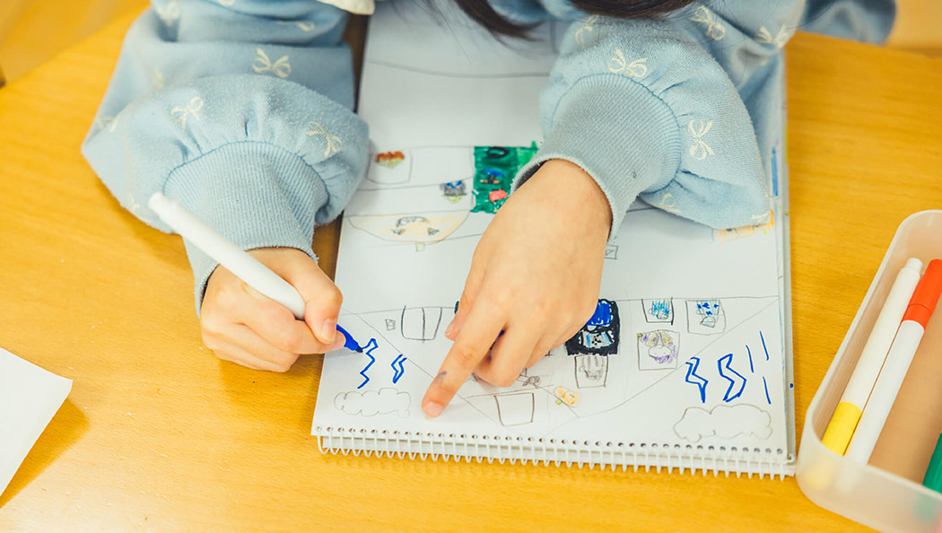 札幌愛珠は、幼稚園と保育園が一緒になった場所です